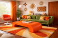 Clementine Modern Arch Coffee Table - mid-century modern living room