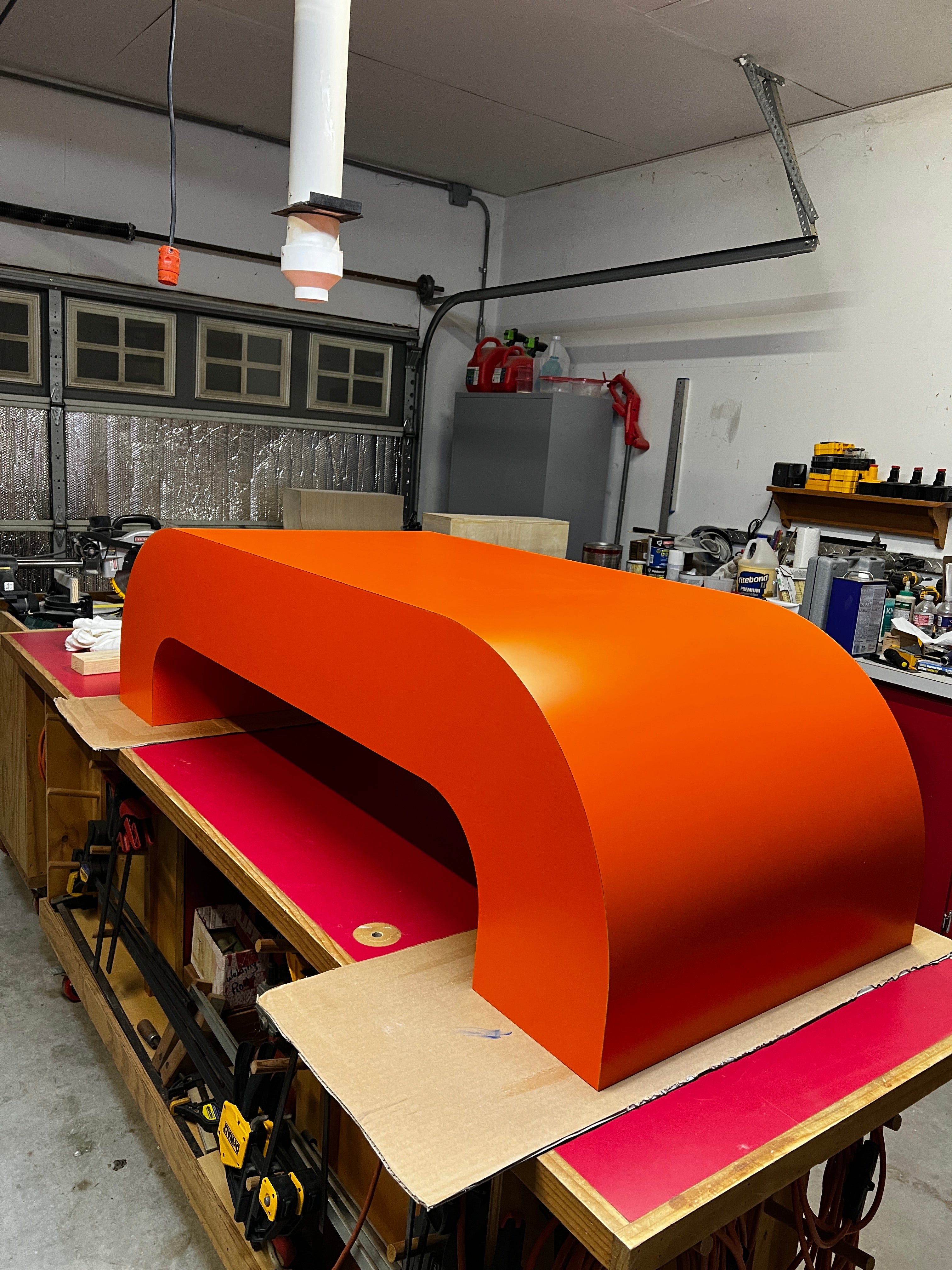 Clementine Modern Arch Coffee Table - handcrafted in workshop