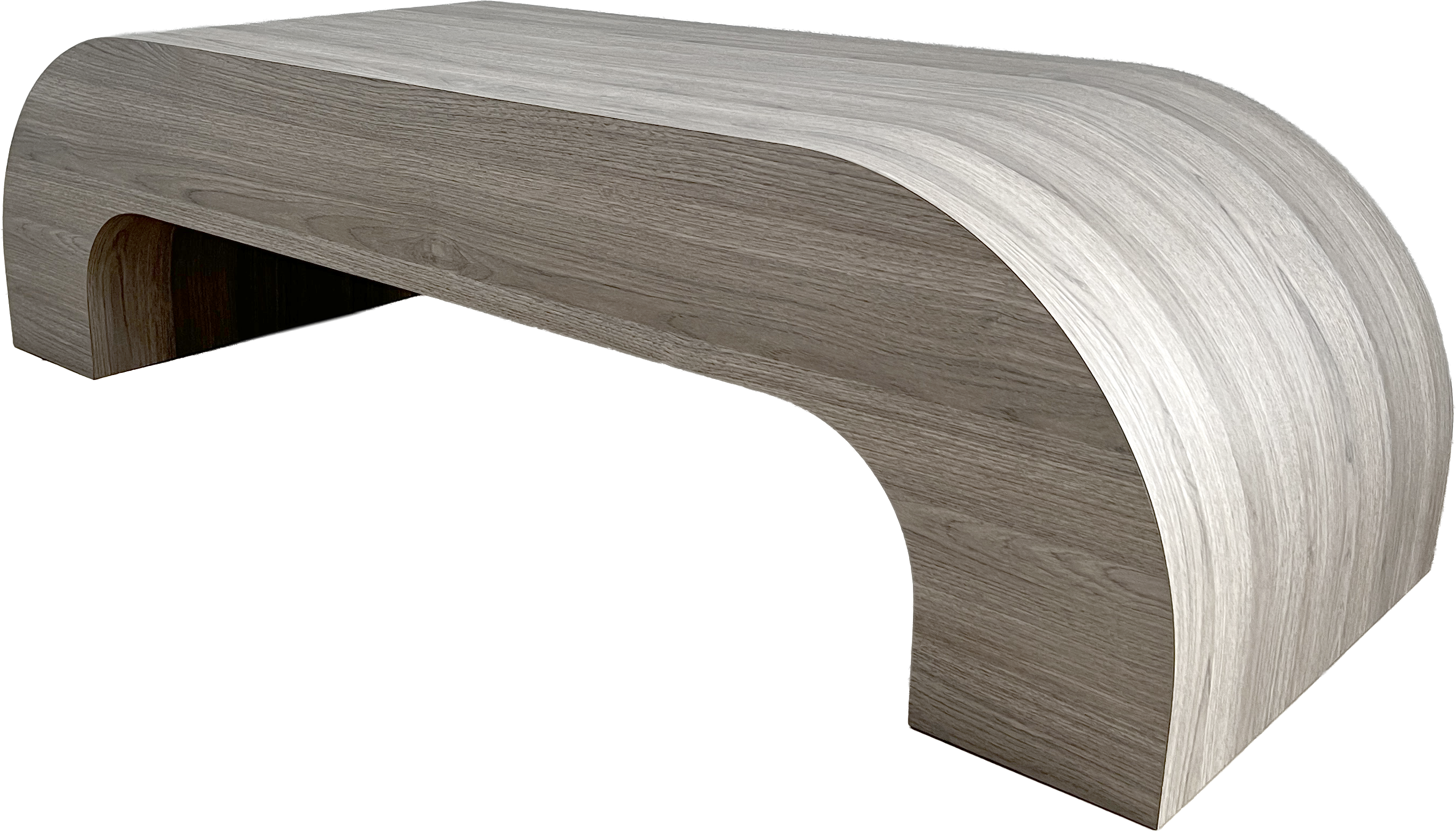 Friston Ash Modern Arch Coffee Table